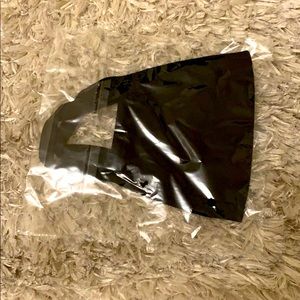 Black Cotton Face Mask